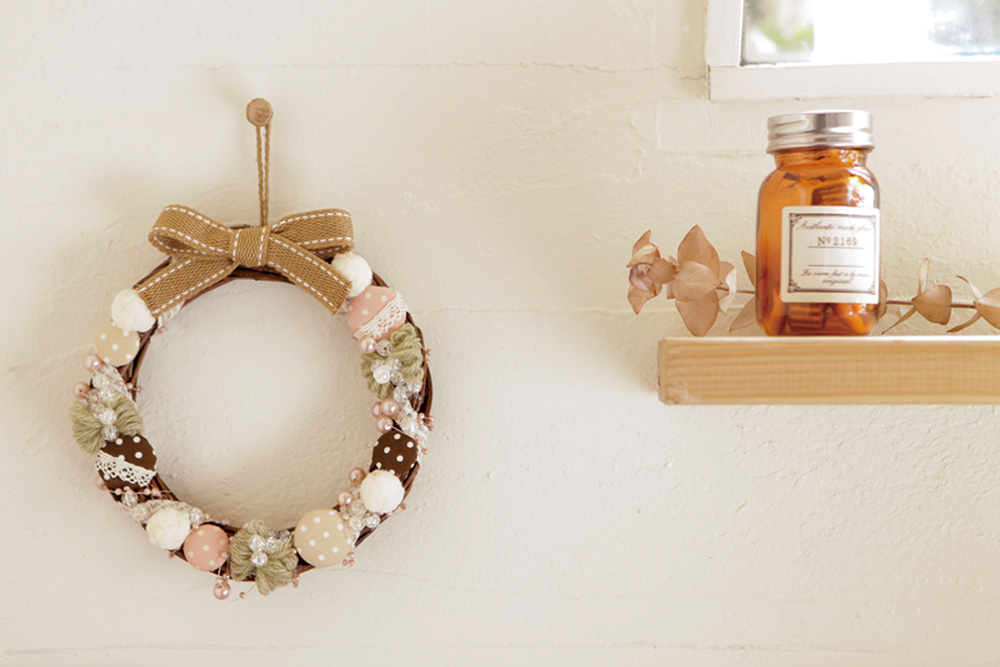 Natural cute wreath