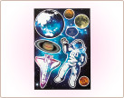 イメージ:ウォールステッカー 宇宙