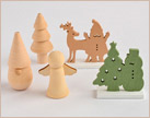 イメージ:クリスマスウッドオブジェ 各種