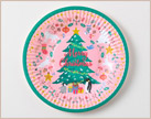 イメージ:ペーパープレート フォレストクリスマス