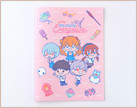 イメージ:クリアファイル 10ポケット 90s柄