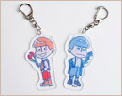 イメージ:おそ松さん アクリルキーホルダー チル柄
