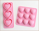 イメージ：シリコーンモールド　ハート　各種 