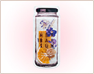 イメージ:チャック付ギフトバッグ マチ有 花ボトル